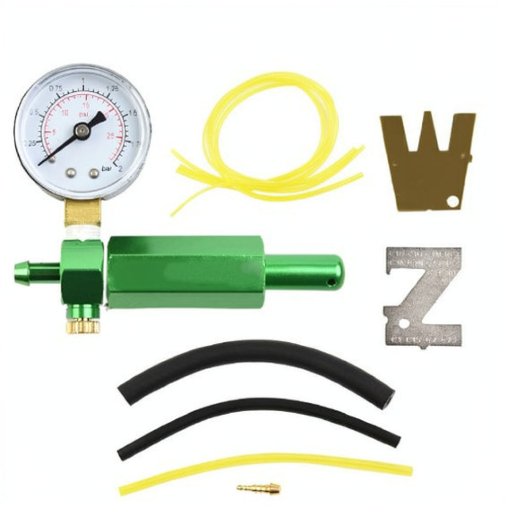 Fuel Pressure Test Gauge Kit Automotive - Carburetor Seal Leakage Pressure Tester 57