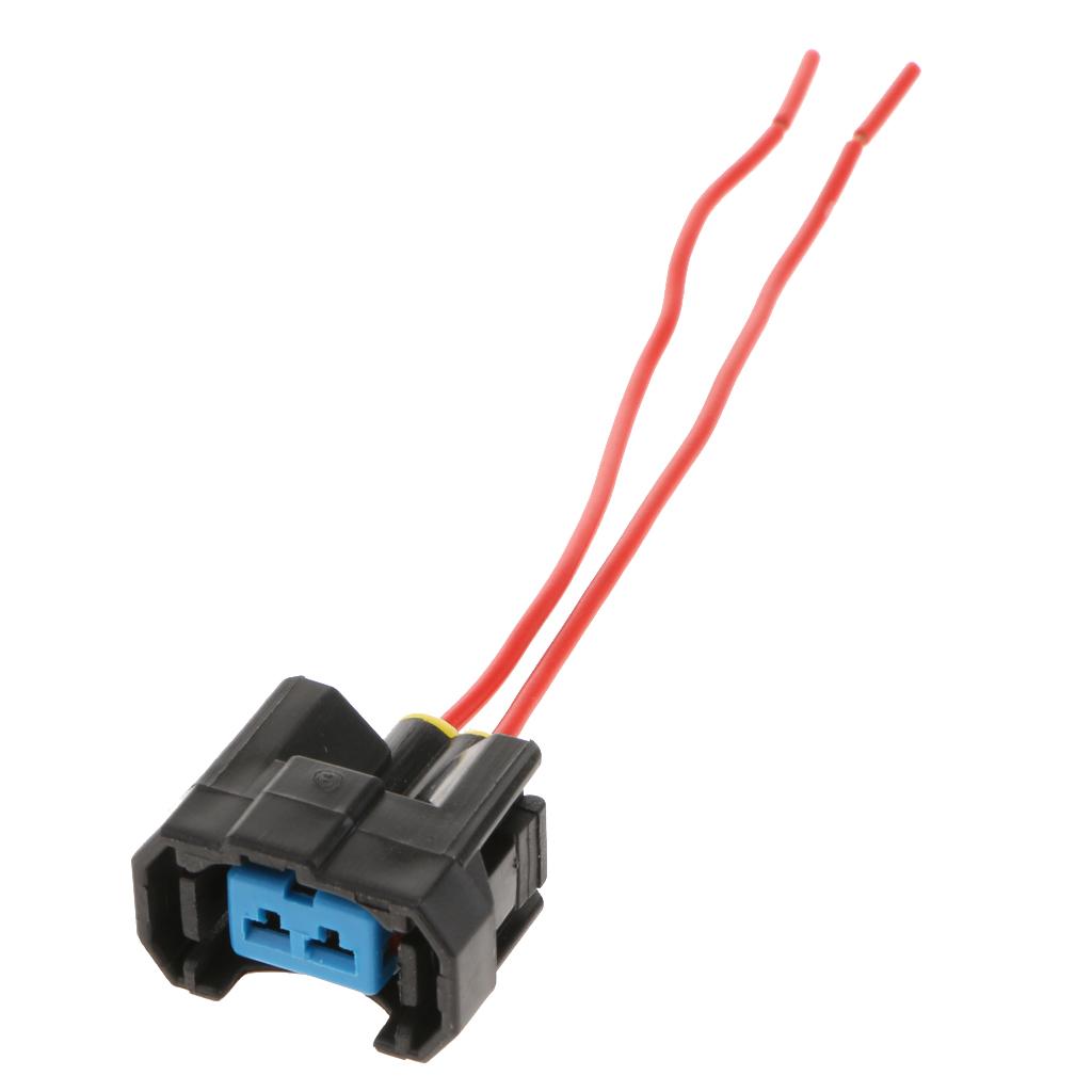Fuel Injector Wiring Harness Plug Pigtail - 2-3pack Plastic Female Fuel Injector Connector