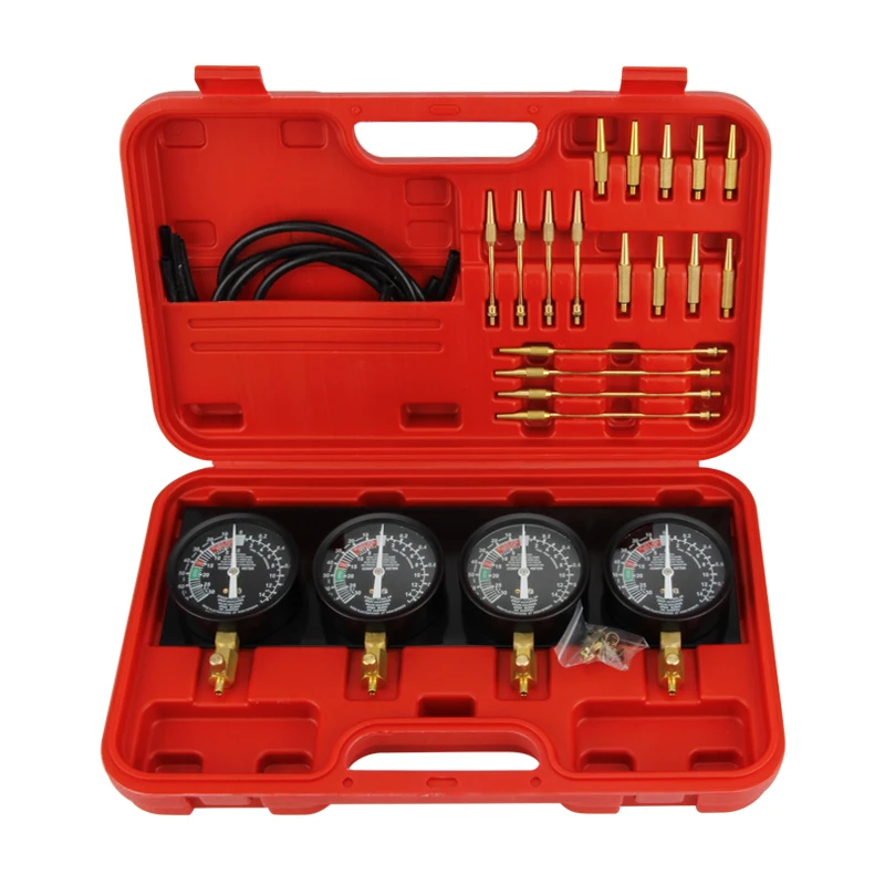 Carburetor Synchronous Vacuum Gauge Balance - 4 Cylinders Motorcycle Fuel Pump Carburetor
