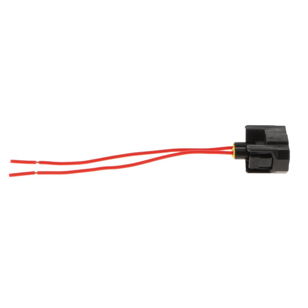 Fuel Injector Wiring Harness Plug Pigtail - 2-3pack Plastic Female Fuel Injector Connector