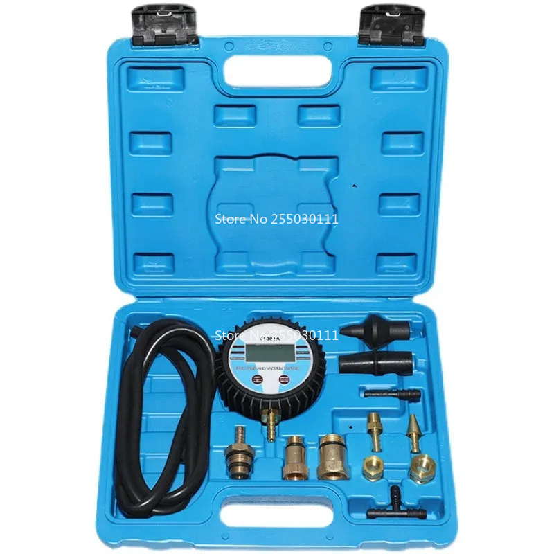 Fuel Pump Pressure Vacuum Tester Gauge - Tester Digital Vacuum Gauge Tester Multifunctiona