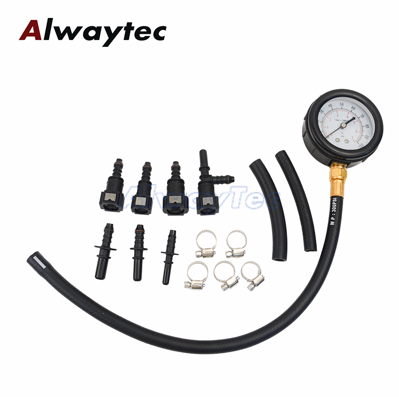 Fuel Pressure Test Gauge Kit Automotive - Automotive Engine Vacuum Fuel Pump Pressure