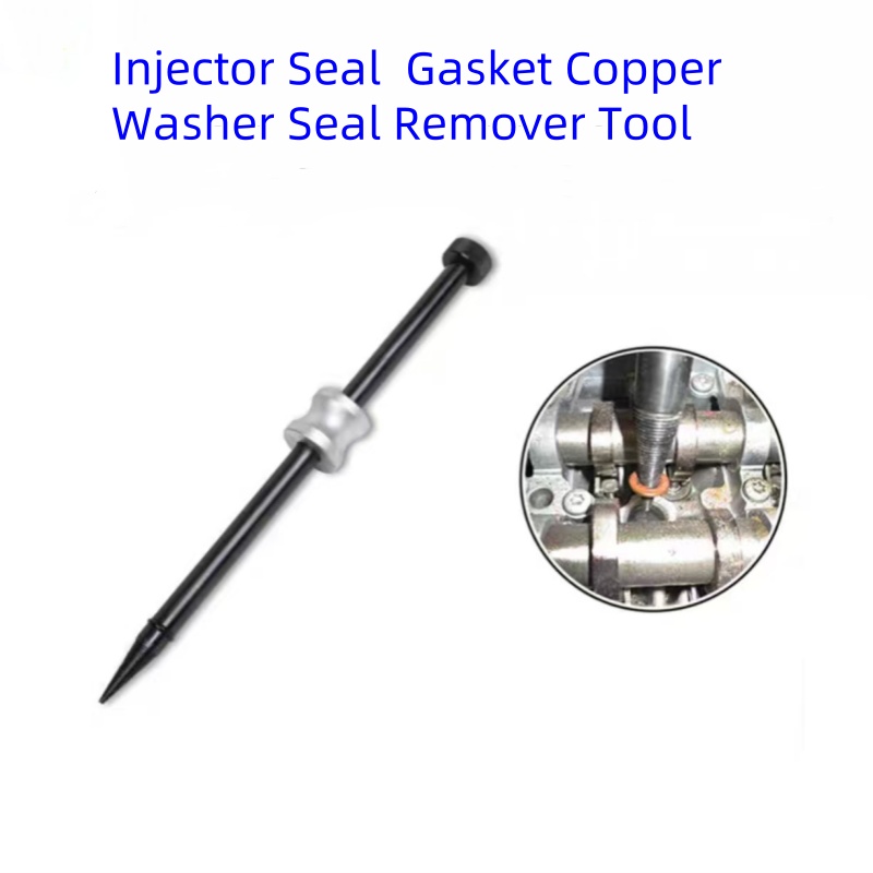 Fuel Injector Removal Tool Puller Slide - Injector Seal Puller Steel Cone Thread