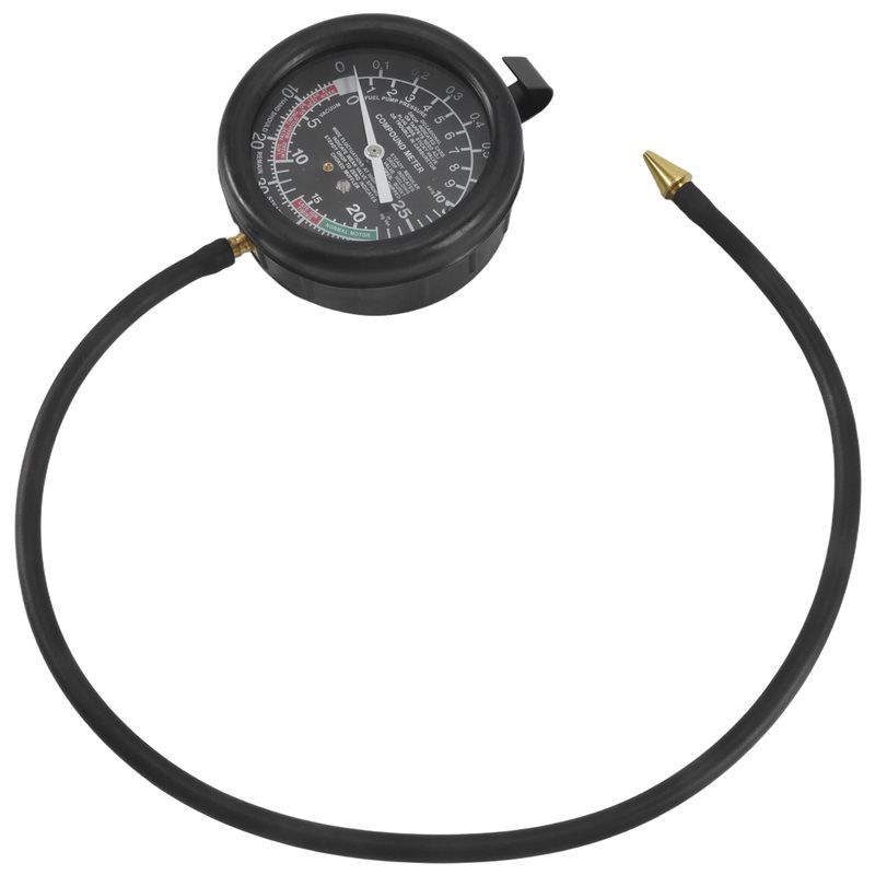 Fuel Pump Pressure Vacuum Tester Gauge - B03C-Car Vacuum And Fuel Pump Tester