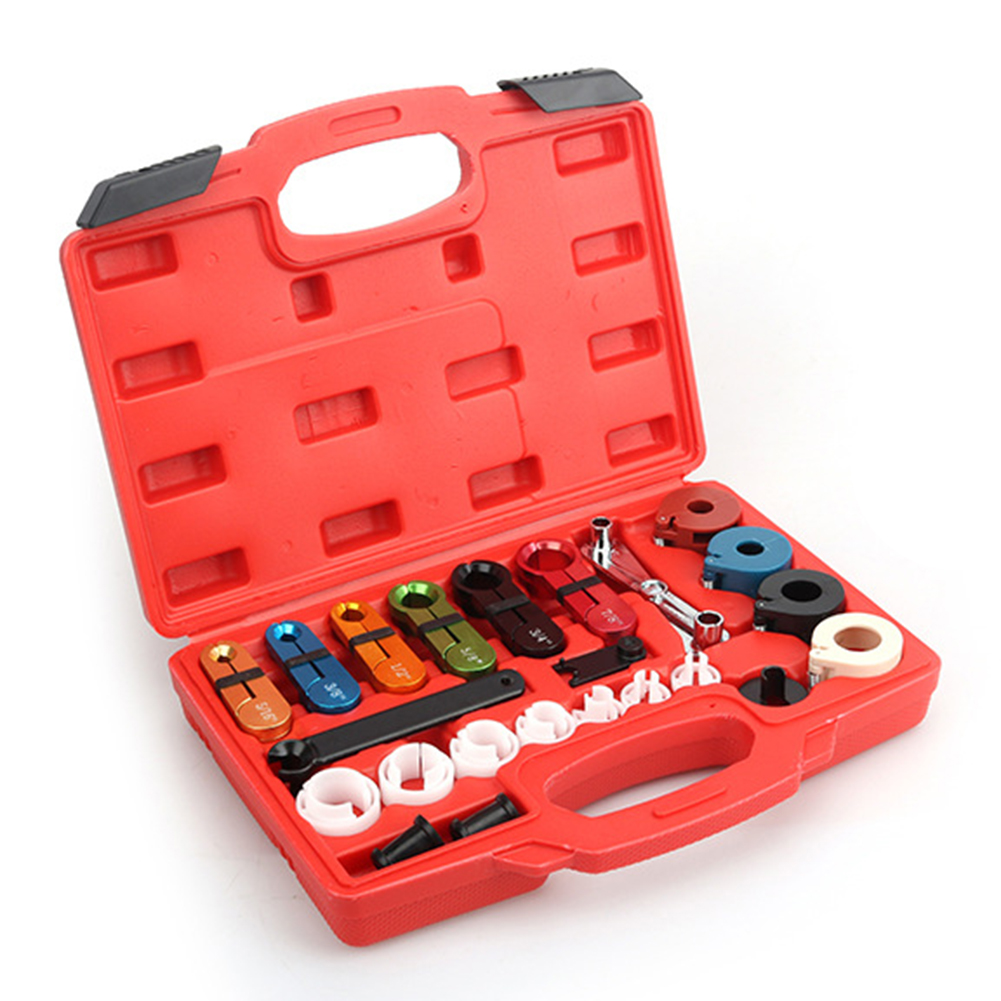 Fuel Line Disconnect Tool Set Aluminum - 2PC Fuel AC Line Disconnect Tool