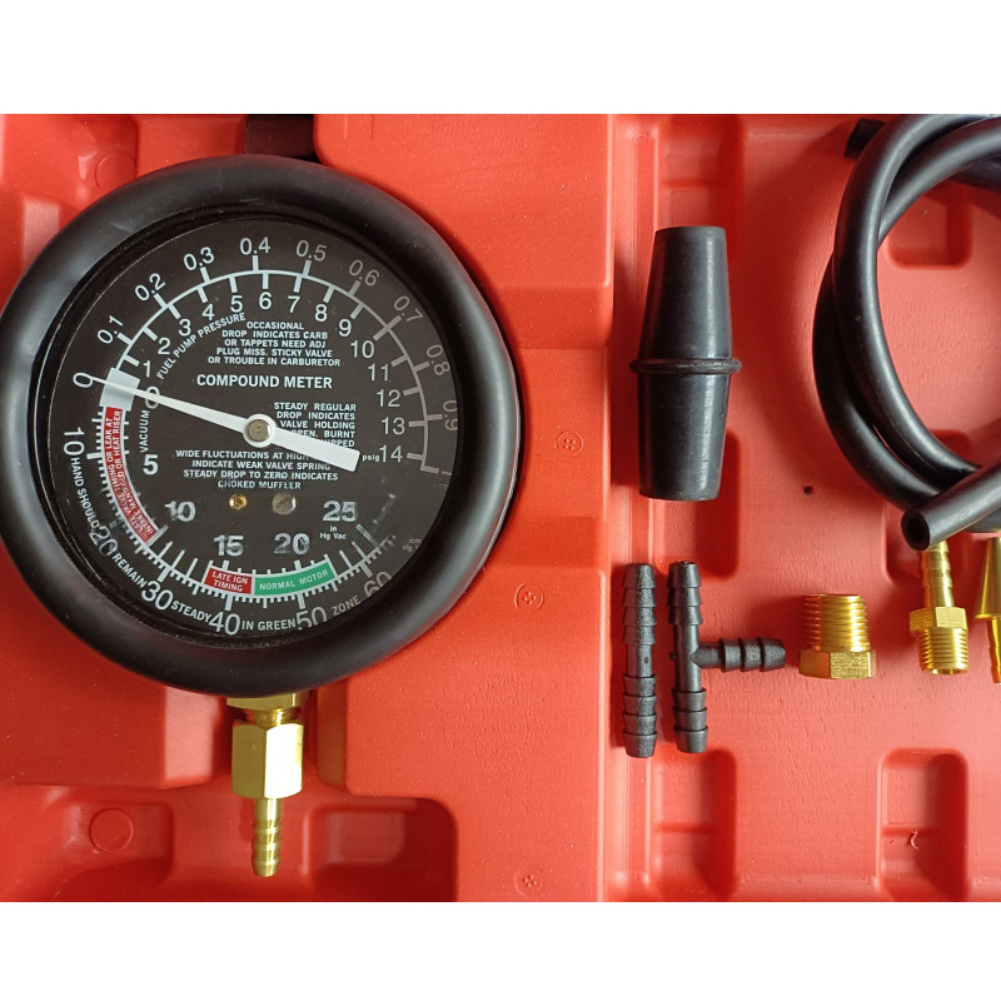 Fuel Pump Vacuum Tester Gauge  - Fuel Pump Pressure Vacuum Tester Gauge 评论和价格