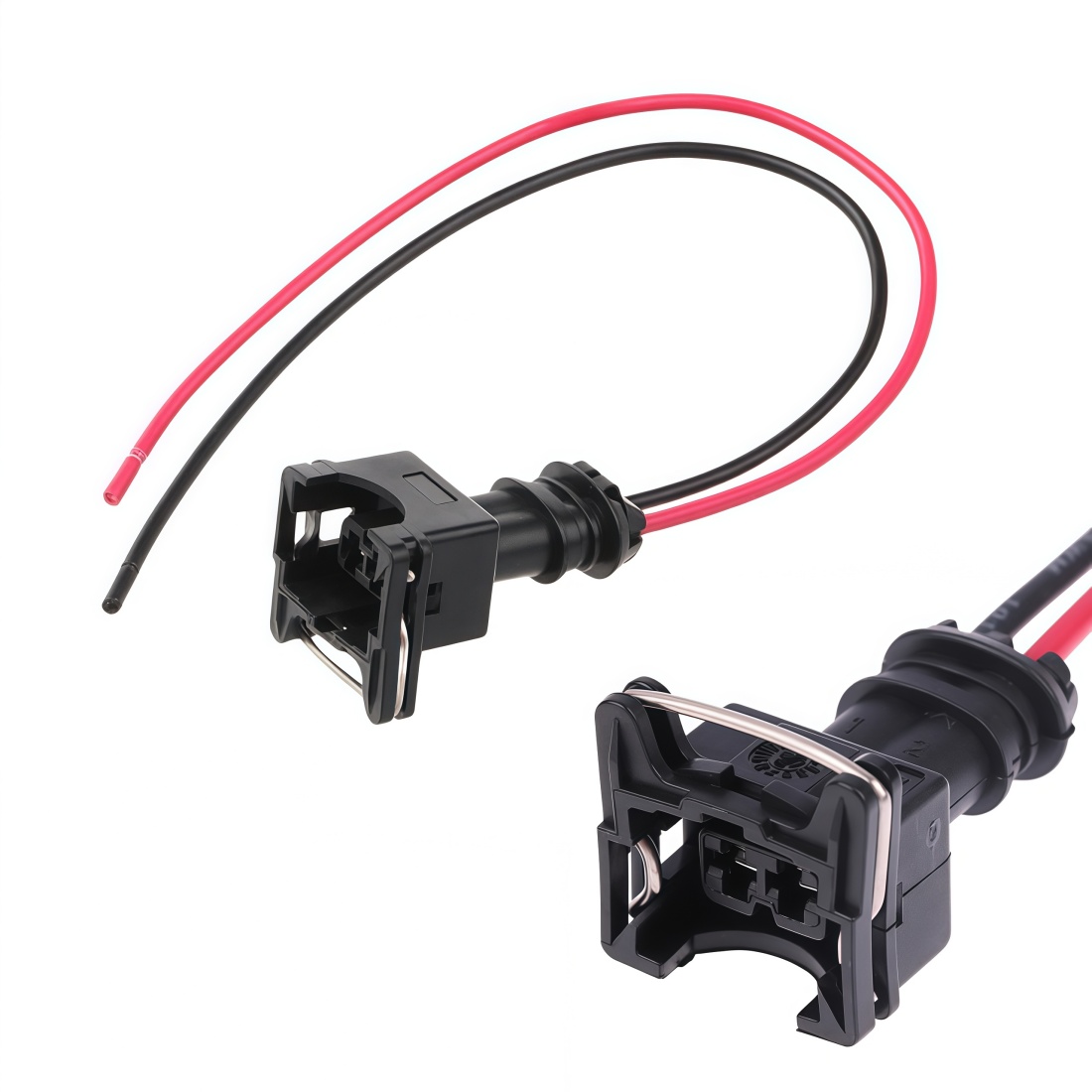10 PCS 2 Pin EV1 Fuel Injector - Fuel Injector Wiring Harness Plug Pigtail 评论和价格