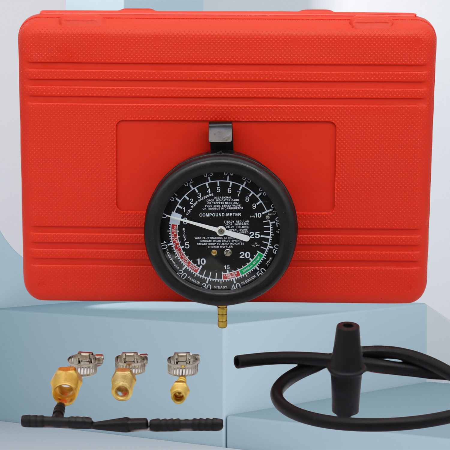 Fuel Pump Tester and Automotiv - Fuel Pressure Test Gauge Kit Automotive 评论和价格