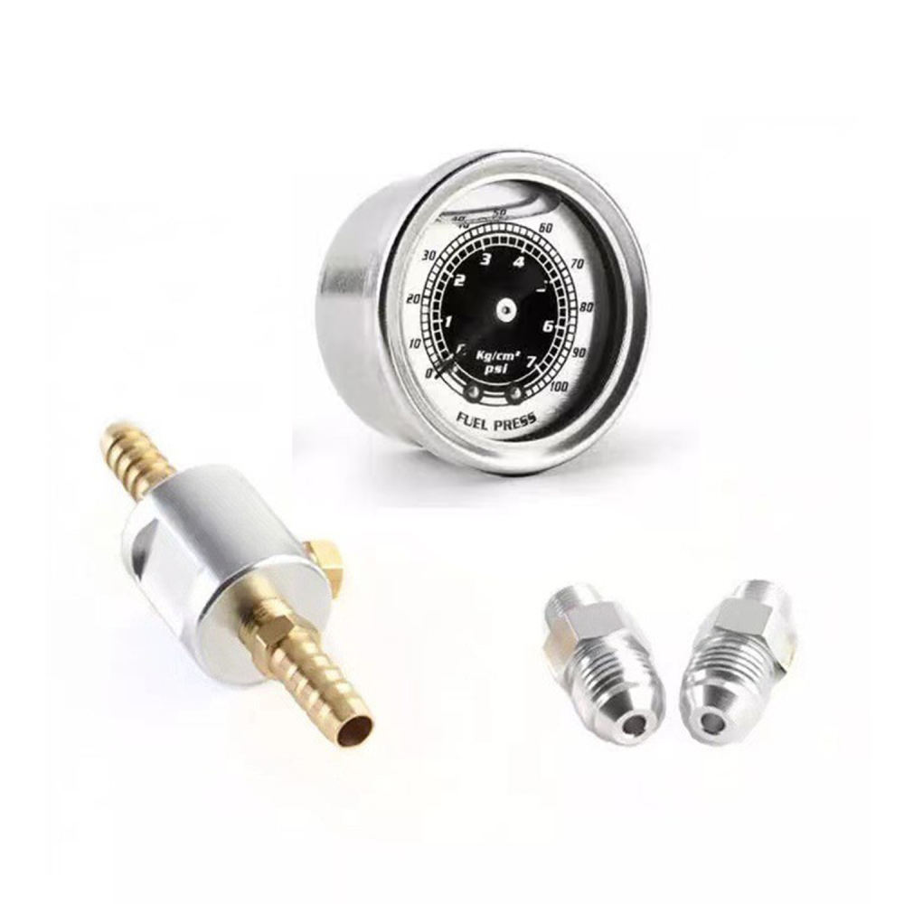 Universal Fuel Pressure Gauge  - Fuel Pressure Test Gauge Kit Automotive 评论和价格