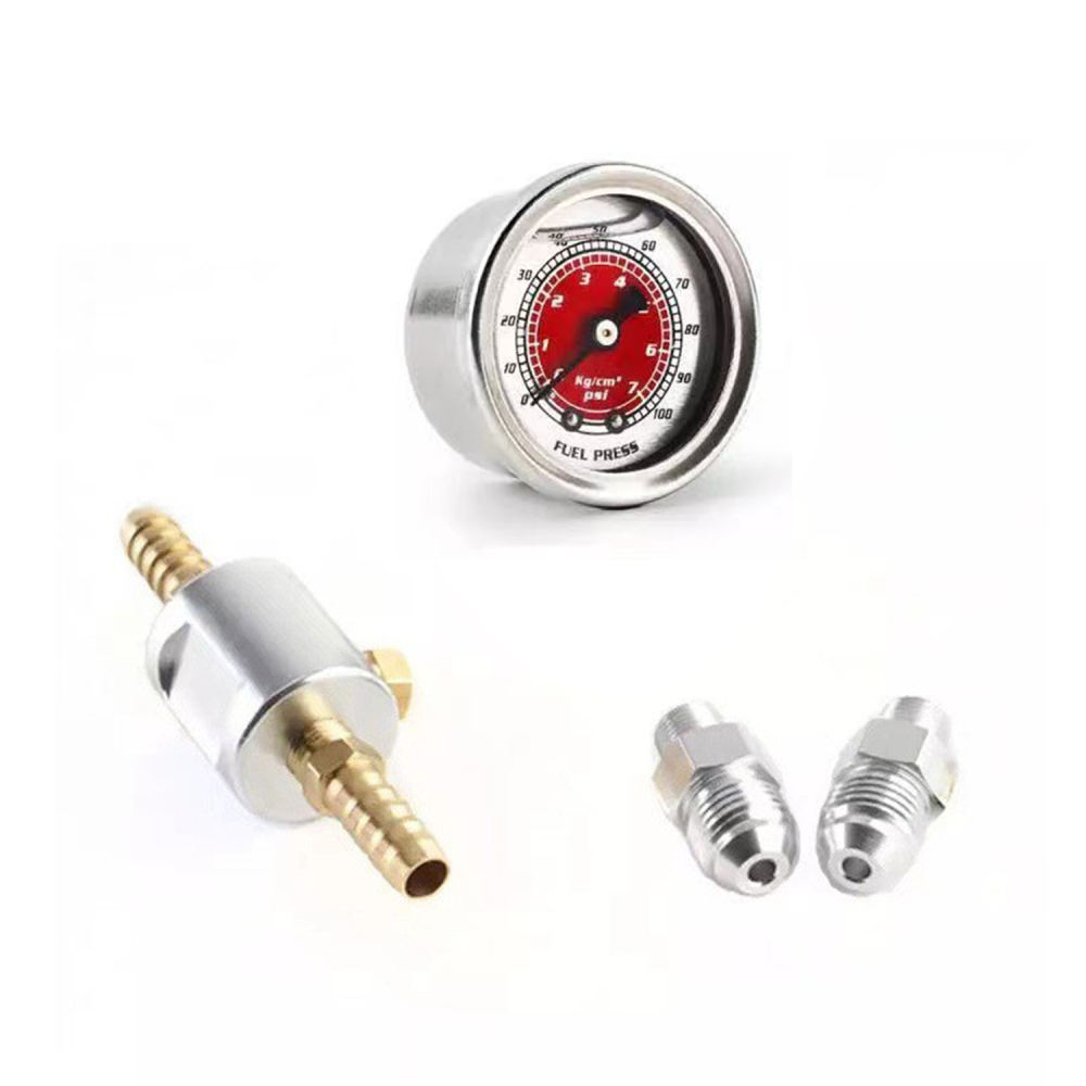 Automotive Fuel Pressure Testi - Fuel Pressure Test Gauge Kit Automotive 评论和价格