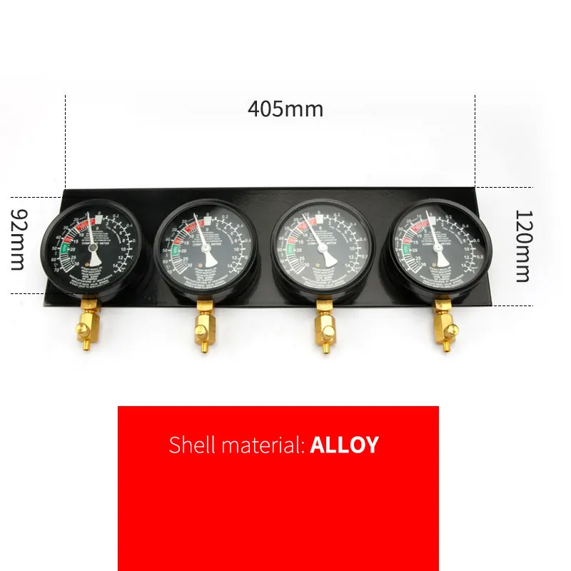 4 Cylinders Motorcycle Fuel Pu - Carburetor Synchronous Vacuum Gauge Balance 评论和价格