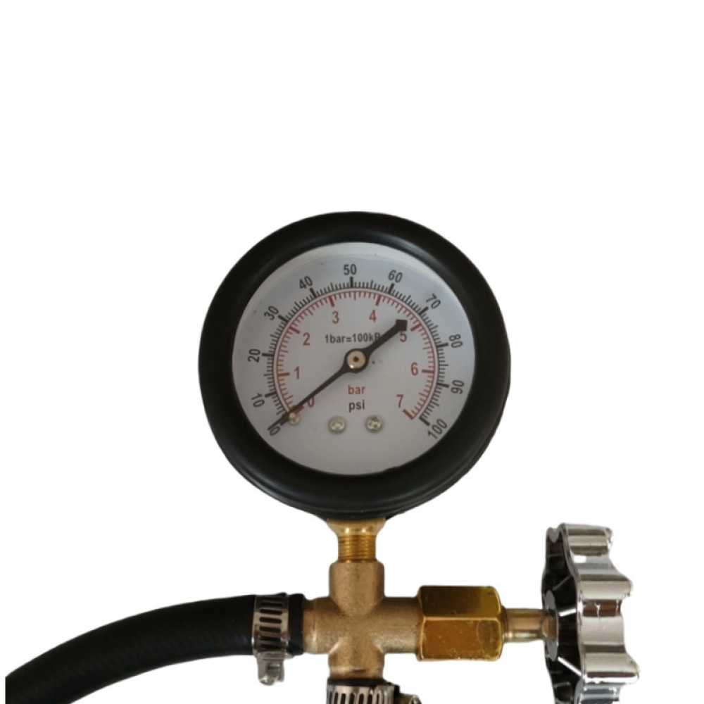 Car Motorcycle Fuel Pump Press - Fuel Pressure Test Gauge Kit Automotive 评论和价格