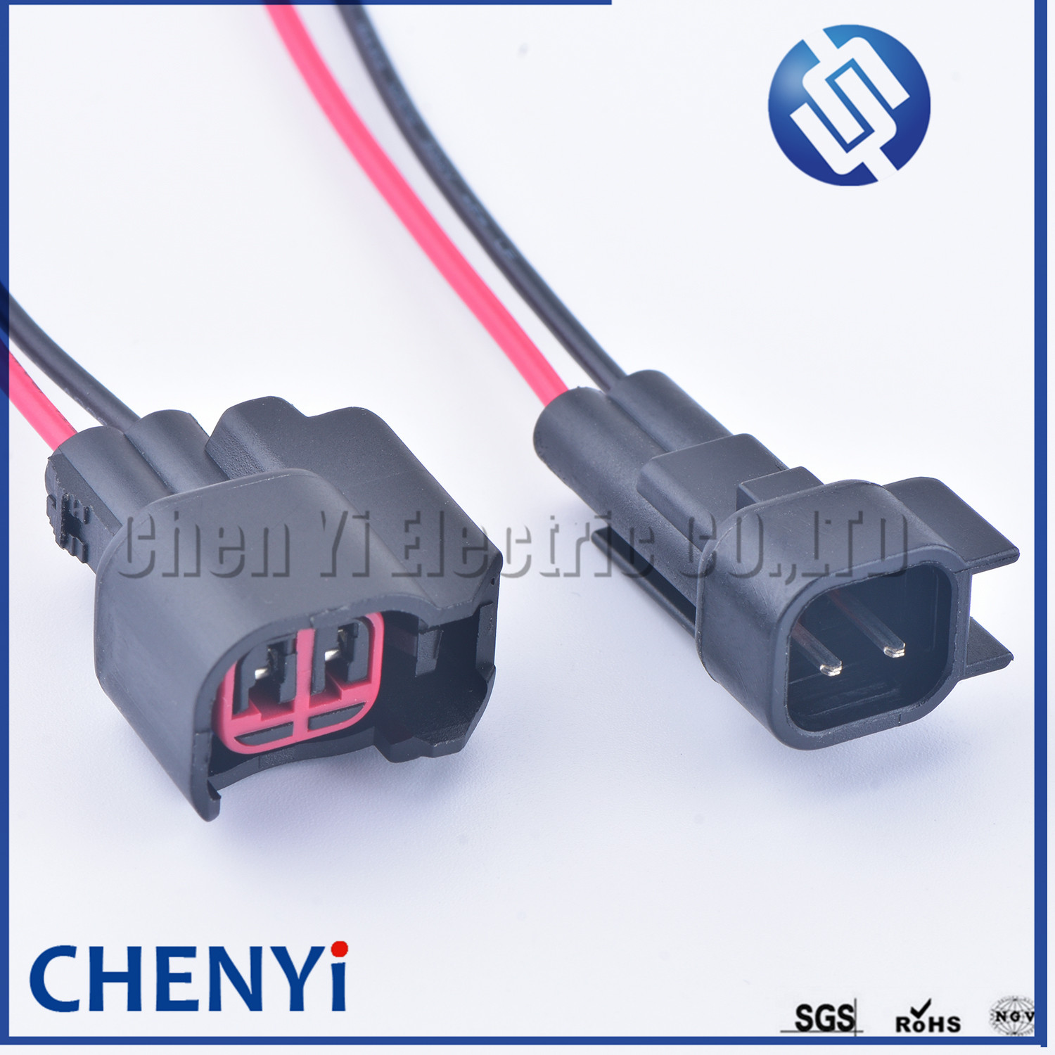 2 Pin auto waterproof connecto - Fuel Injector Wiring Harness Plug Pigtail 评论和价格