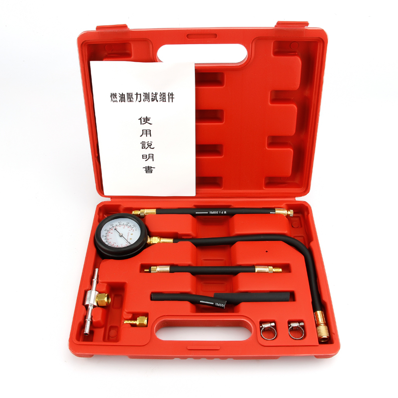 9Pcs Automotive Fuel Pressure  - Fuel Pressure Test Gauge Kit Automotive 评论和价格