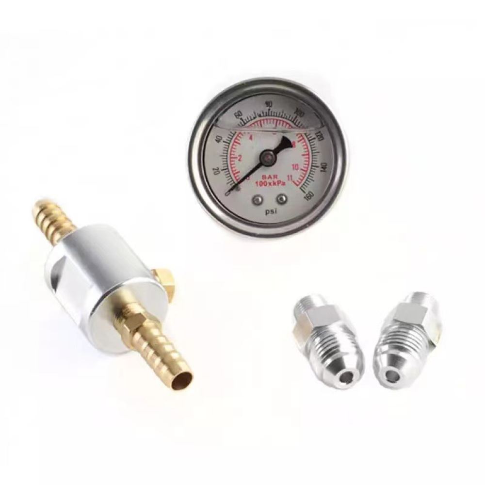 Automotive Fuel Pressure Testi - Fuel Pressure Test Gauge Kit Automotive 评论和价格