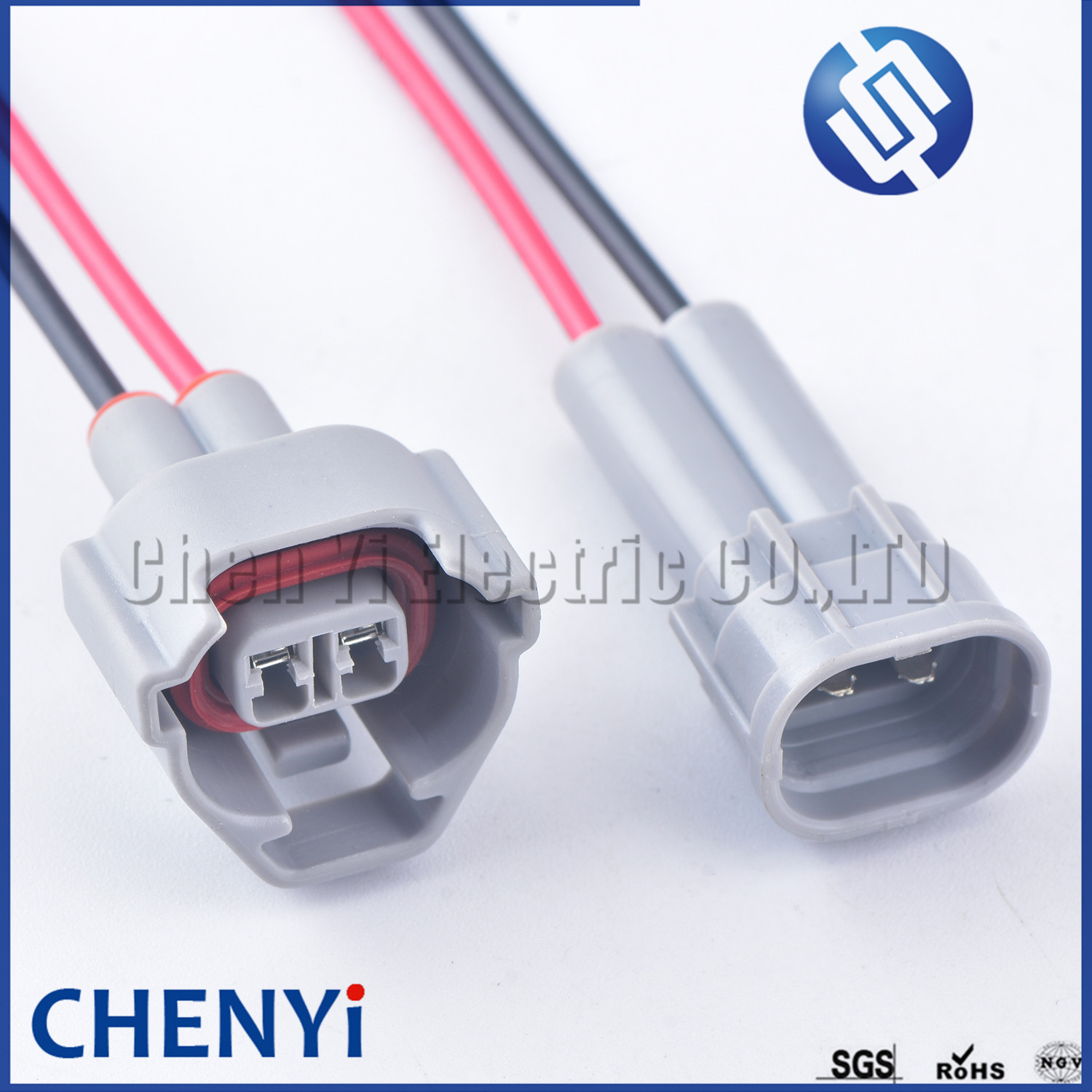 2 Pin Auto Waterproof connecto - Fuel Injector Wiring Harness Plug Pigtail 评论和价格