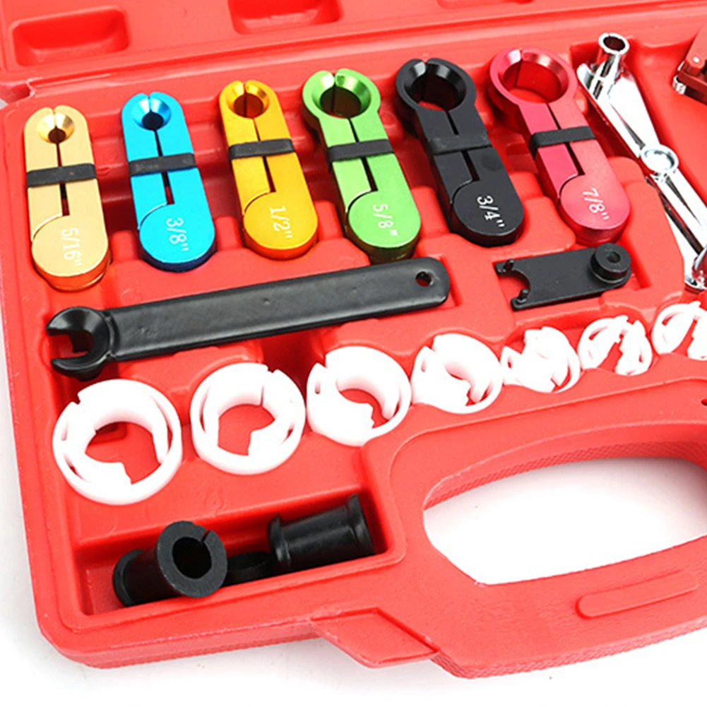 2PC Fuel AC Line Disconnect To - Fuel Line Disconnect Tool Set Aluminum 评论和价格