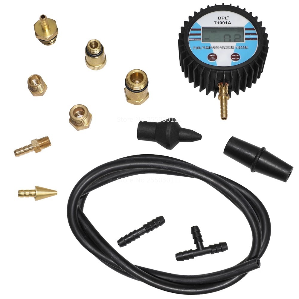 Tester Digital Vacuum Gauge Te - Fuel Pump Pressure Vacuum Tester Gauge 评论和价格