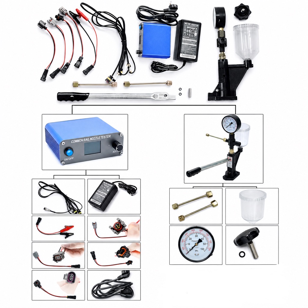 S60H Common Rail Injector Test - Diesel Common Rail Injector Tester Nozzle 评论和价格