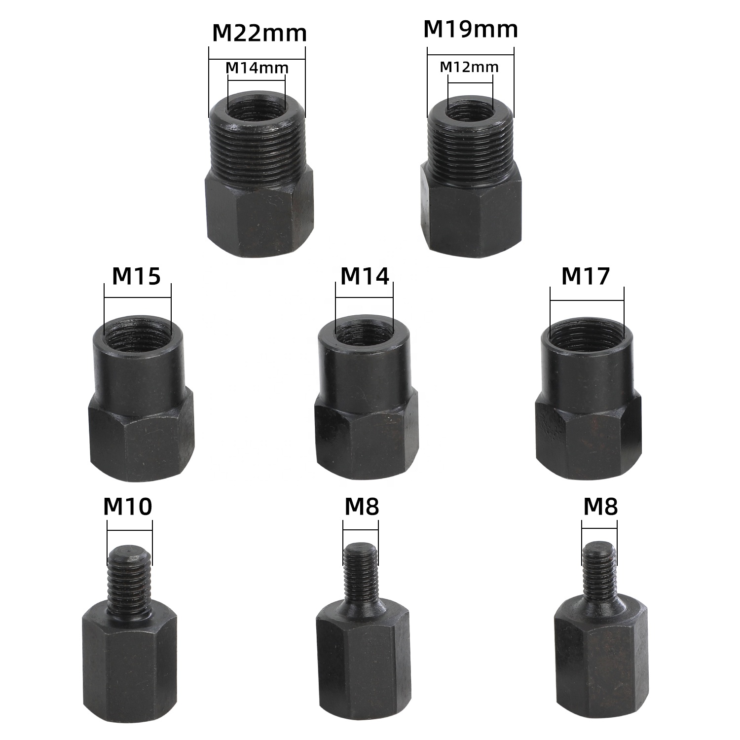 8Pcs Diesel Common Rail Inject - Fuel Injector Removal Tool Puller Slide 评论和价格