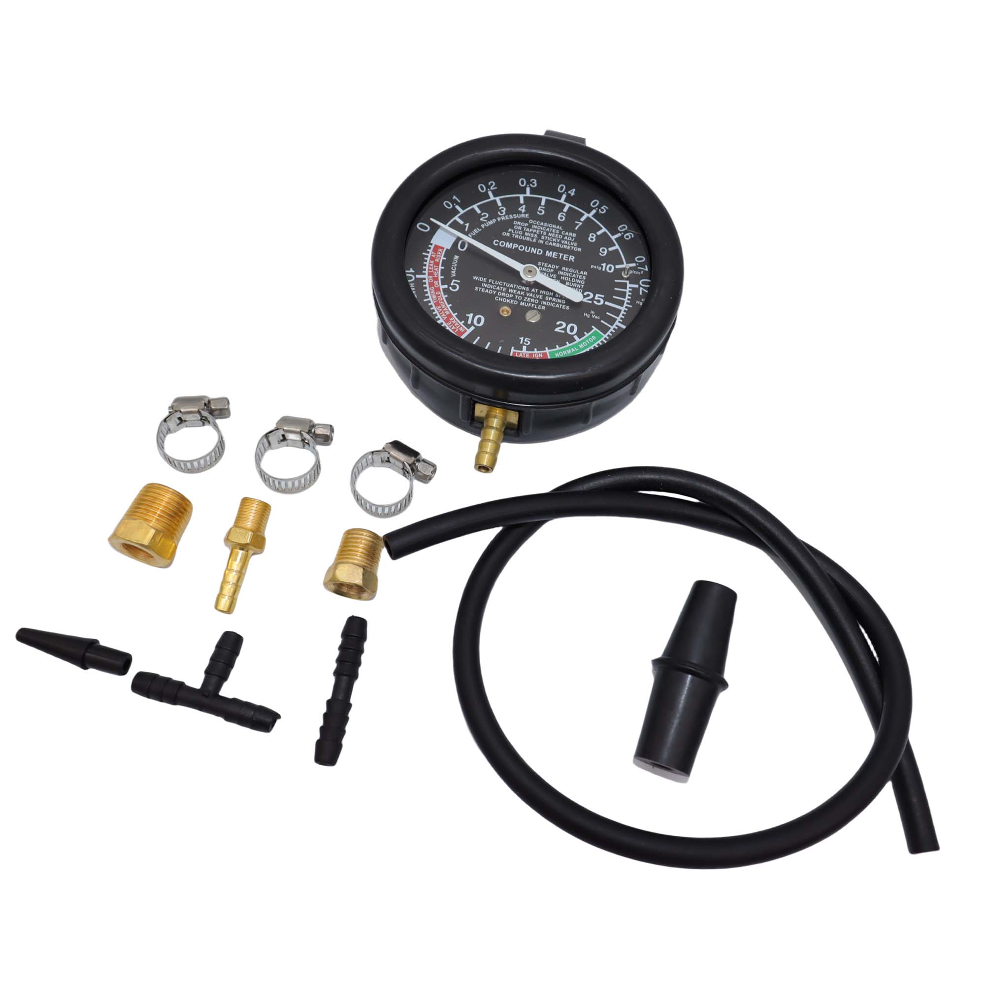2024 New Car Vacuum and Fuel P - Fuel Pump Pressure Vacuum Tester Gauge 评论和价格