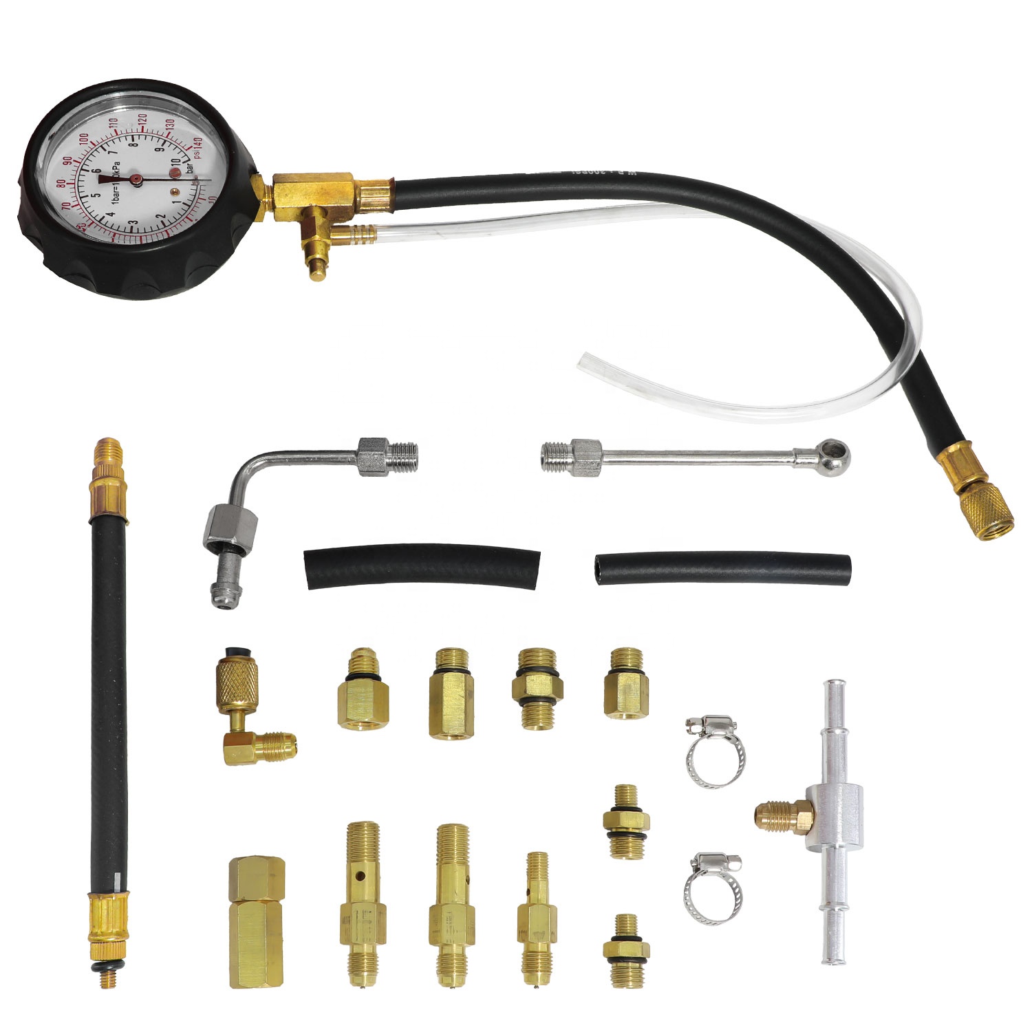 Engine Vacuum & Fuel Pressure  - Fuel Pump Pressure Vacuum Tester Gauge 评论和价格