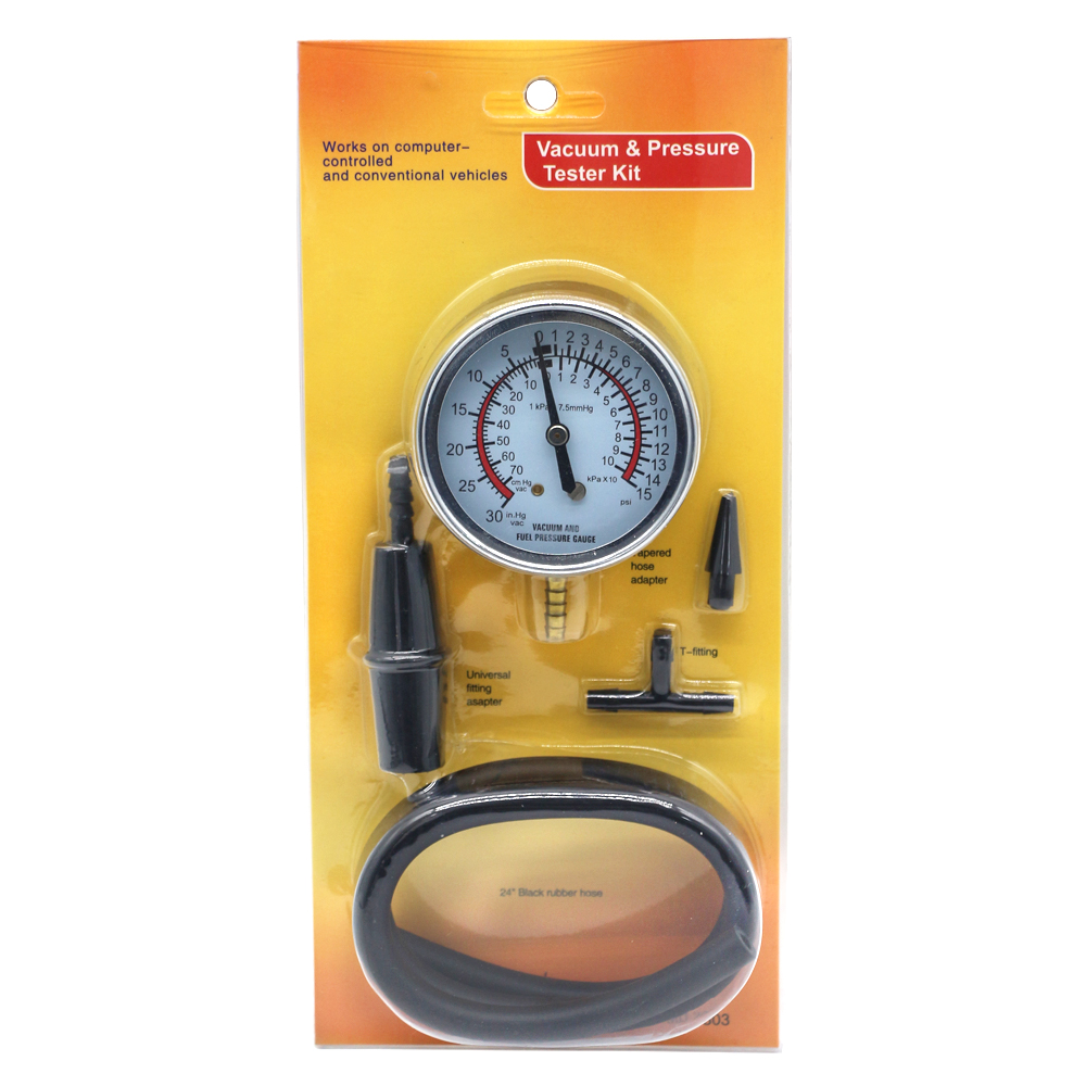 Automotive Engine Fuel Pump Va - Fuel Pump Pressure Vacuum Tester Gauge 评论和价格